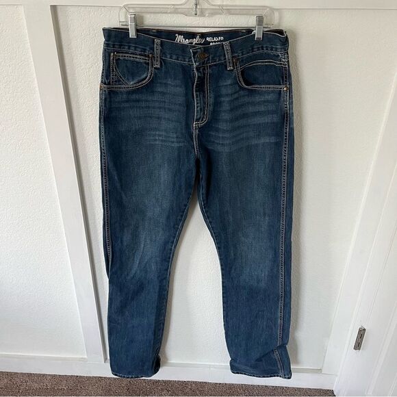 Wrangler Retro Men's 36 x 32 Slim Boot Jeans NWT - Picture 2 of 14